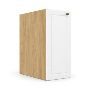 Módulo Balcão Editável Largura 21cm a 39cm x 68x56cm 1 Porta Provence Robel Hanover/Branco Matte