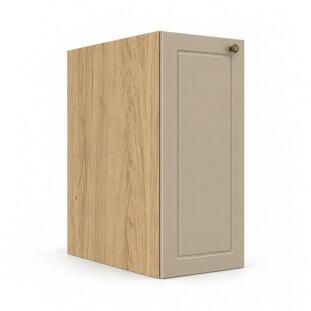 Módulo Balcão 30x68x56cm 1 Porta 100% MDF Cozinha Provence Robel Hanover/Fendi Matte