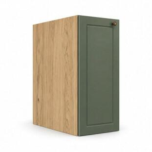 Módulo Balcão Editável Largura 21cm a 39cm x 68x56cm 1 Porta Provence Robel Hanover/Sálvia Matte