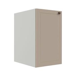 Módulo Balcao 40cm 1 Porta 100% MDF Cozinha Modulada Provence Robel Branco/Fendi Matte
