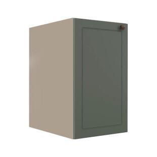 Módulo Balcao 40cm 1 Porta 100% MDF Cozinha Modulada Provence Robel Fendi/Salvia Matte