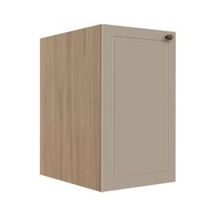 Módulo Balcao 40cm 1 Porta 100% MDF Cozinha Modulada Provence Robel Hanover/Fendi Matte