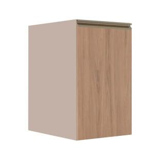 Módulo Balcão 40cm 1 Porta 100% MDF Cozinha Modulada Gold J Robel Fendi/Hanover