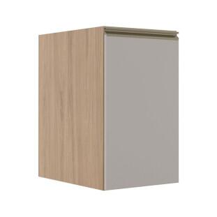 Módulo Balcão 40cm 1 Porta 100% MDF Cozinha Modulada Gold Robel Hanover/Fendi