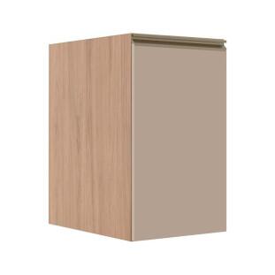 Módulo Balcão 40cm 1 Porta 100% MDF Cozinha Modulada Gold J Robel Hanover/Fendi Matte