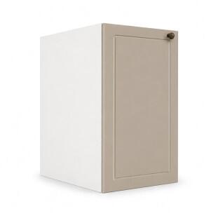 Módulo Balcao 40x68x56cm 1 Porta 100% MDF Cozinha Provence Robel Branco/Fendi Matte