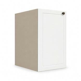 Módulo Balcao 40x68x56cm 1 Porta 100% MDF Cozinha Provence Robel Fendi/Branco Matte
