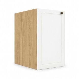 Módulo Balcao 40x68x56cm 1 Porta 100% MDF Cozinha Provence Robel Hanover/Branco Matte