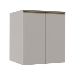 Módulo Balcão 60cm 2 Portas 100% MDF Cozinha Modulada Gold Robel Fendi/Fendi