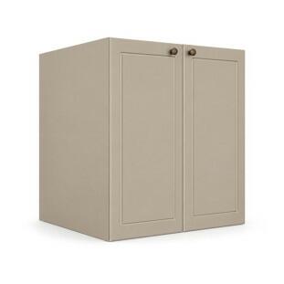 Módulo Balcão 60x68x56cm 2 Portas 100% MDF Cozinha Provence Robel Fendi/Fendi Matte