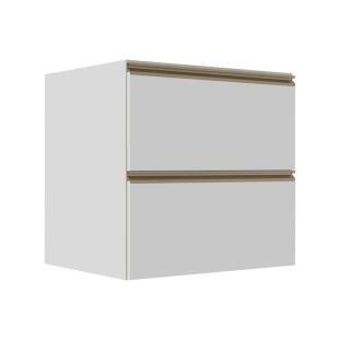Módulo Balcão 70cm 1 Gaveta 1 Porta Basculante 100% MDF Cozinha Modulada Gold J Robel Branco/Branco Matte Módulo Balcão 70cm 1 Gaveta 1 Porta Basculante 100% MDF Cozinha Modulada Gold J Robel Branco/Branco Matte