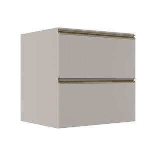 Módulo Balcão 70cm 1 Gaveta 1 Porta Basculante 100% MDF Cozinha Modulada Gold Robel Fendi/Fendi