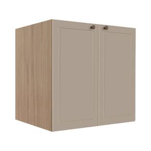 Módulo Balcao 70cm 2 Portas 100% MDF Cozinha Modulada Provence Robel Hanover/Fendi Matte