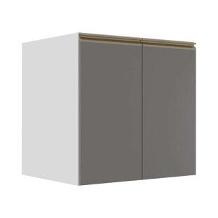 Módulo Balcão 70cm 2 Portas 100% MDF Cozinha Modulada Gold J Robel Branco/Cinza Matte Módulo Balcão 70cm 2 Portas 100% MDF Cozinha Modulada Gold J Robel Branco/Cinza Matte