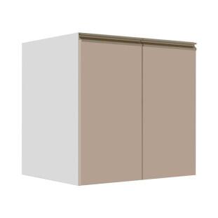 Módulo Balcão 70cm 2 Portas 100% MDF Cozinha Modulada Gold J Robel Branco/Fendi Matte Módulo Balcão 70cm 2 Portas 100% MDF Cozinha Modulada Gold J Robel Branco/Fendi Matte