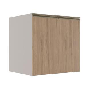 Módulo Balcão 70cm 2 Portas 100% MDF Cozinha Modulada Gold Robel Fendi/Hanover