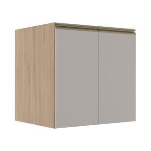 Módulo Balcão 70cm 2 Portas 100% MDF Cozinha Modulada Gold Robel Hanover/Fendi