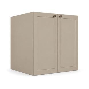 Módulo Balcão 70x68x56cm 2 Portas 100% MDF Cozinha Provence Robel Fendi/Fendi Matte