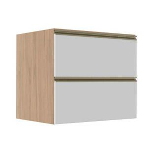 Módulo Balcão 80cm 1 Gaveta 1 Porta Basculante 100% MDF Cozinha Modulada Gold J Robel Hanover/Branco Matte Módulo Balcão 80cm 1 Gaveta 1 Porta Basculante 100% MDF Cozinha Modulada Gold J Robel Hanover/Branco Matte