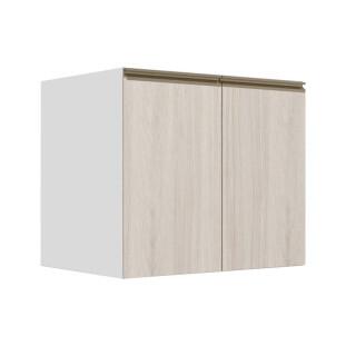 Módulo Balcão 80cm 2 Portas 100% MDF Cozinha Modulada Gold J Robel Branco/Aspen Módulo Balcão 80cm 2 Portas 100% MDF Cozinha Modulada Gold J Robel Branco/Aspen