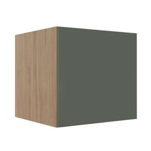Módulo Balcão 80cm Para Embutir Forno 100% MDF Cozinha Modulada Robel Hanover/Salvia Matte