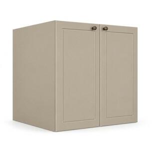 Módulo Balcão 80x68x56cm 2 Portas 100% MDF Cozinha Provence Robel Fendi/Fendi Matte