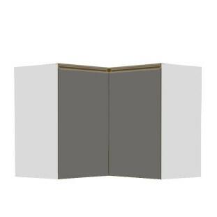 Módulo Balcao de Canto L 94x96cm 100% MDF Cozinha Modulada Gold J Robel Branco/Cinza Matte Módulo Balcao de Canto L 94x96cm 100% MDF Cozinha Modulada Gold J Robel Branco/Cinza Matte
