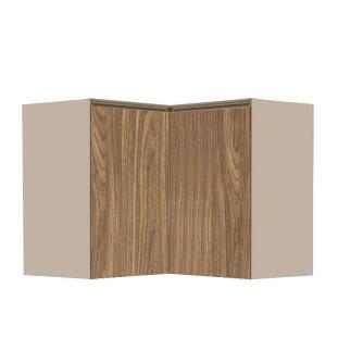 Módulo Balcao de Canto L 94x96cm 100% MDF Cozinha Modulada Gold J Robel Fendi/Amendoeira BP Módulo Balcao de Canto L 94x96cm 100% MDF Cozinha Modulada Gold J Robel Fendi/Amendoeira BP