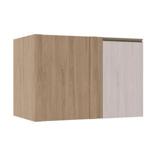 Módulo Balcao De Canto Reto 100cm Direito 100% MDF Cozinha Modulada Gold Robel Hanover/Aspen