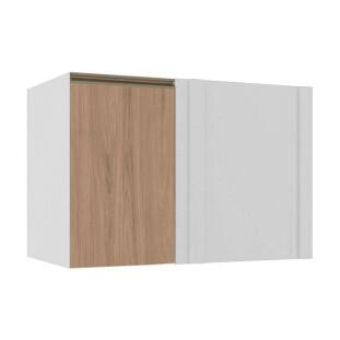 Módulo Balcão De Canto Reto 100cm 100% MDF Cozinha Modulada Gold J Robel Branco/Hanover Módulo Balcão De Canto Reto 100cm 100% MDF Cozinha Modulada Gold J Robel Branco/Hanover