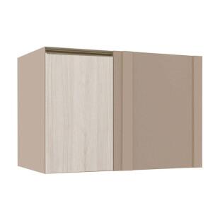 Módulo Balcão De Canto Reto 100cm 100% MDF Cozinha Modulada Gold J Robel Fendi/Aspen Módulo Balcão De Canto Reto 100cm 100% MDF Cozinha Modulada Gold J Robel Fendi/Aspen