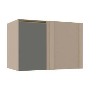 Módulo Balcão De Canto Reto 100cm 100% MDF Cozinha Modulada Gold J Robel Fendi/Cinza Matte Módulo Balcão De Canto Reto 100cm 100% MDF Cozinha Modulada Gold J Robel Fendi/Cinza Matte
