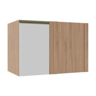 Módulo Balcão De Canto Reto 100cm 100% MDF Cozinha Modulada Gold J Robel Hanover/Branco Matte Módulo Balcão De Canto Reto 100cm 100% MDF Cozinha Modulada Gold J Robel Hanover/Branco Matte