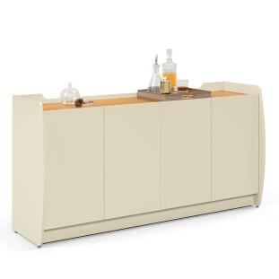 Buffet Sala Jantar Sublime 1.6 Gelius Off White/Naturale