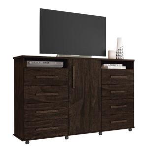 Cômoda Grande Organizadora 8G Ipanema Lukaliam Noce
