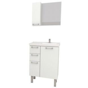 Conjunto Para Banheiro Aço Cereja 60 Cozimax Branco