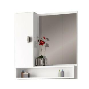 Espelho Para Banheiro Madeira Orquídea 60 Cozimax Branco