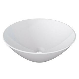Cuba de Louça Para Banheiro Redonda 35x35 Cuia Cozimax Branco
