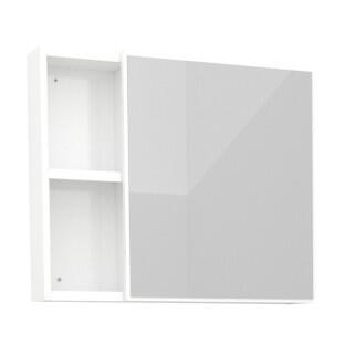 Espelho Para Banheiro Aço Ameixa 60 Cozimax Branco