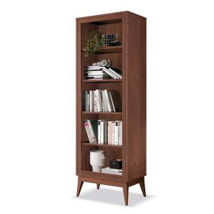 Livreiro Retrô Pequeno 4 Prateleiras Garbo EDN Naturale