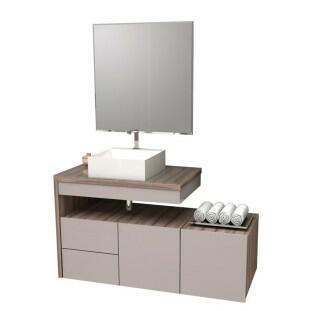 Conjunto Para Banheiro 4 Peças Aimoré Cozimax Nudi/Tamarindo