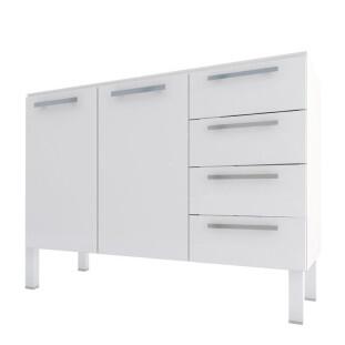Gabinete de Pia 120 Vênus Flat 4G Cozimax Branco