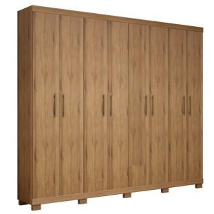Guarda Roupa Casal 8 Portas Sevilha Gelius Madeirado