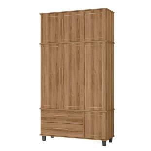 Guarda Roupa 3 Portas House Fabrimoveis Freijo