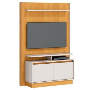 Estante Home Sala Para TV 42 Polegadas Fit 1.2 Imcal Nature/Off White