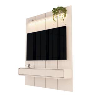 Home Suspenso 180x216cm 3 Gavetas Para TV 75¨ Milano 1.8 EDN Off White