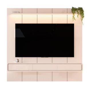 Home Suspenso 225x216cm 3 Gavetas Para TV 85¨ Milano 2.25 EDN Off White