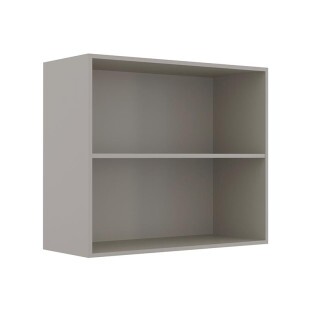 Módulo Aéreo Nicho 68x80x34cm Sem Porta 100% MDF Cozinha Modulada Robel Branco