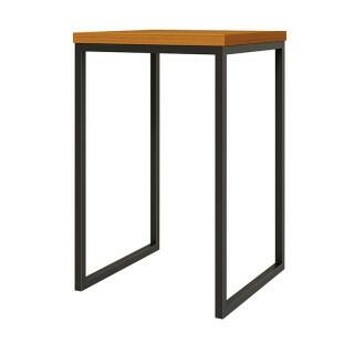 Mesa de Apoio Para Sala 40x40 Iron EAX Móveis Cedro 