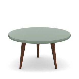 Mesa de Centro Retrô Pés Palito Legs Patrimar Verde Bellagio